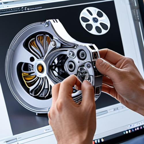Home 11 **AI-powered CAD software assisting a mechanical engineer, highlighting collaboration and innovation.** (This image focuses on the AI partnership concept.)