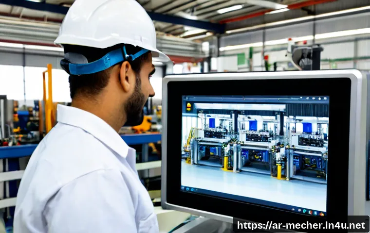 Home 17 기계설계기사와 생산기술의 연계 - Photorealistic modern manufacturing facility in an Arab Gulf city, a Middle Eastern mechanical desig...